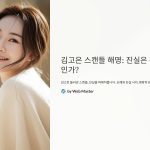 김고은스캔들과해명