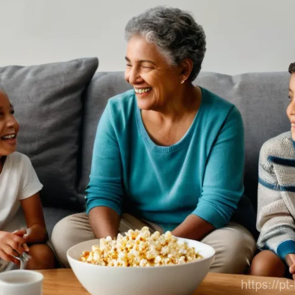 류승룡 가족 영화 추천 - A heartwarming scene of a multi-generational Brazilian family, including grandparents, parents, and ...