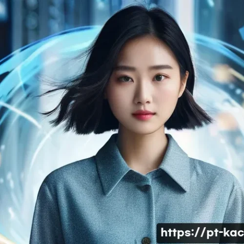 Home 27 김고은 스캔들과 해명 - **Prompt:** A serene and elegant young woman, resembling a K-drama actress, stands calmly amidst a s...